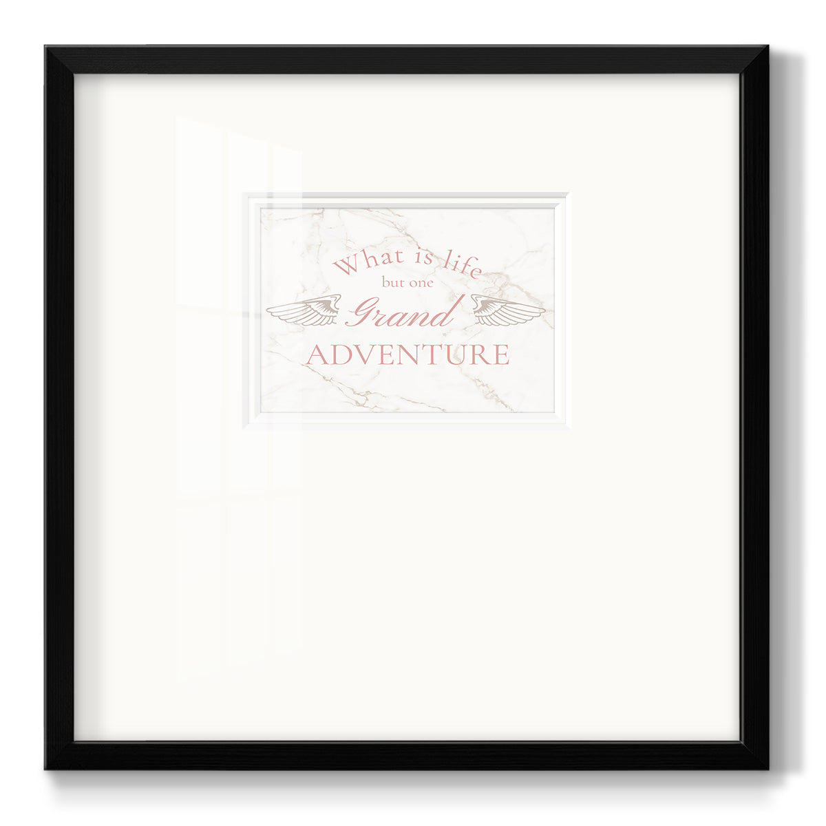 What is Life - Double Matboard Framed Print