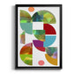 Dorset Shapes I - Modern Framed Canvas Print