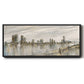 Skyline Sail - Floater Framed Canvas Print