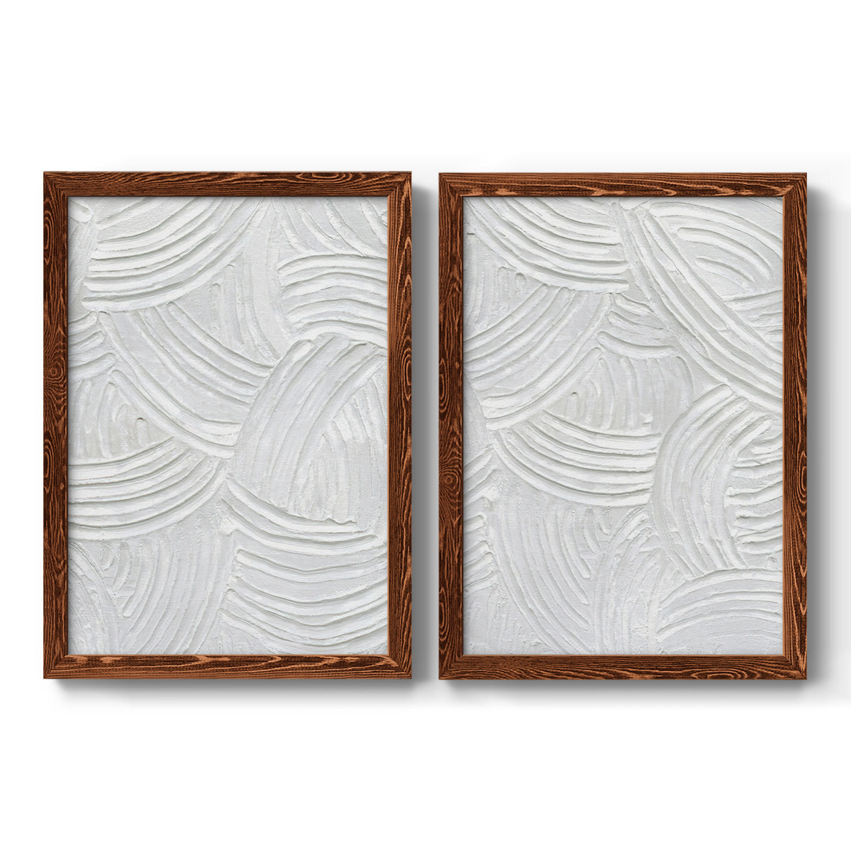 Sandstone Grooves I - Premium Framed Canvas 2 Piece Set - Ready to Hang