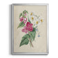 Antique Garden Bouquet IV - Modern Framed Canvas Print