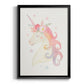 Sweet Unicorn I - Modern Framed Canvas Print