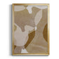 Texture Desert II - Modern Framed Canvas Print