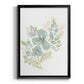 Seafoam Petals III - Modern Framed Canvas Print