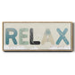 Relax Your Body - Floater Framed Canvas Print