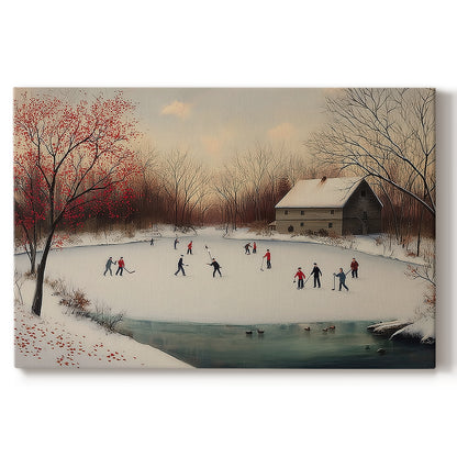 Twilight of Candlelit Lantern - Canvas Art Print