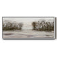 Near Graham Mountain - Floater Framed Canvas Print