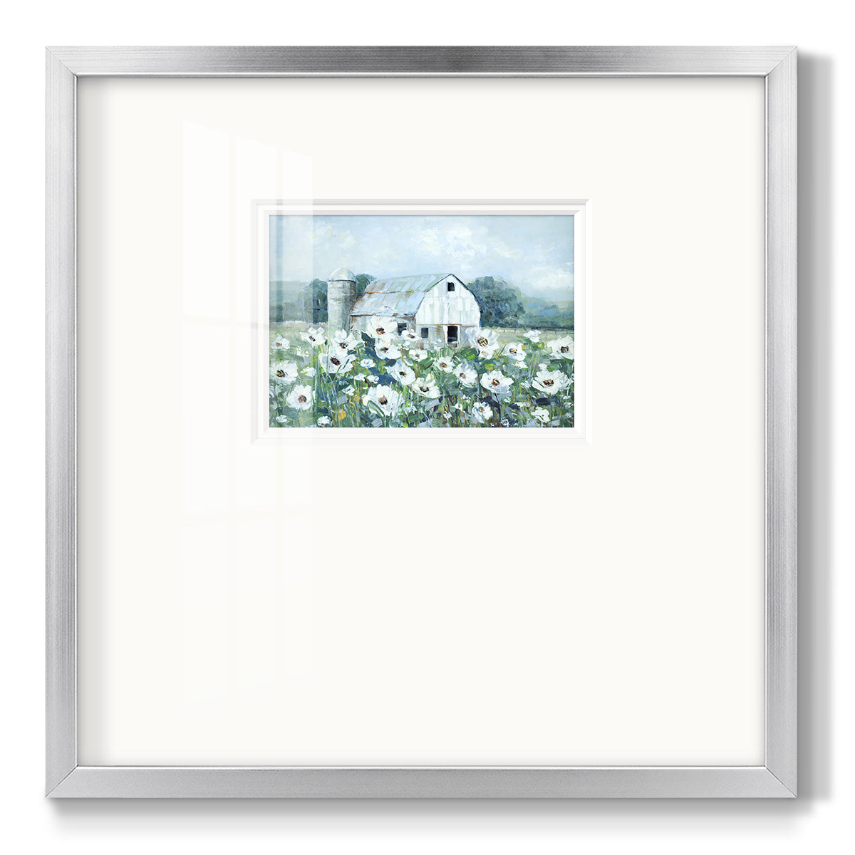 Dream Fields Premium Framed Print Double Matboard