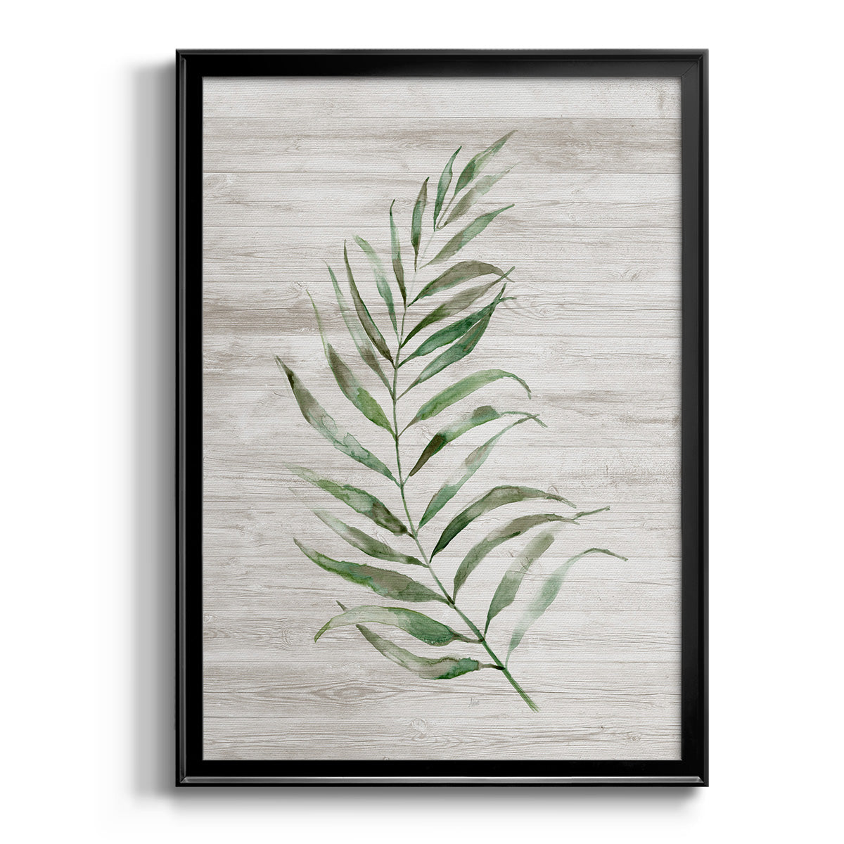 Tropic Frond I - Modern Framed Canvas Print