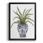 Fern House I - Modern Framed Canvas Print