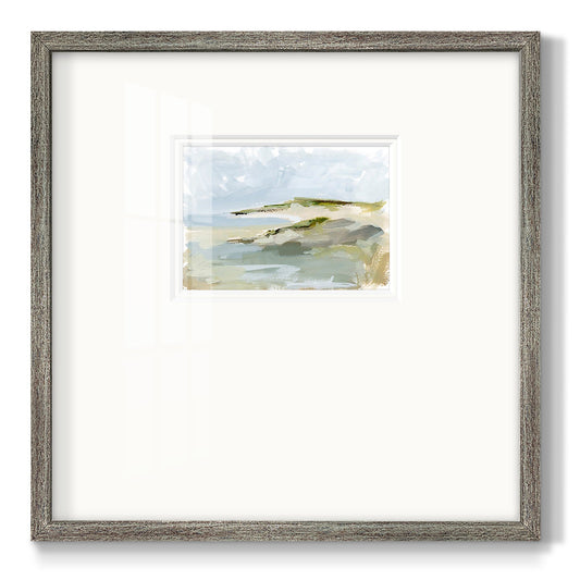 Sea Cove Impression I - Double Matboard Framed Print