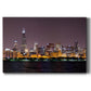 Late Night City Chicago - Canvas Art Print