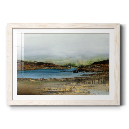 Lakeside - Barnwood Framed Art Print