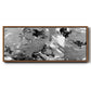 Rich Marble - Floater Framed Canvas Print