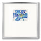 Fleur Bleue II Premium Framed Print Double Matboard