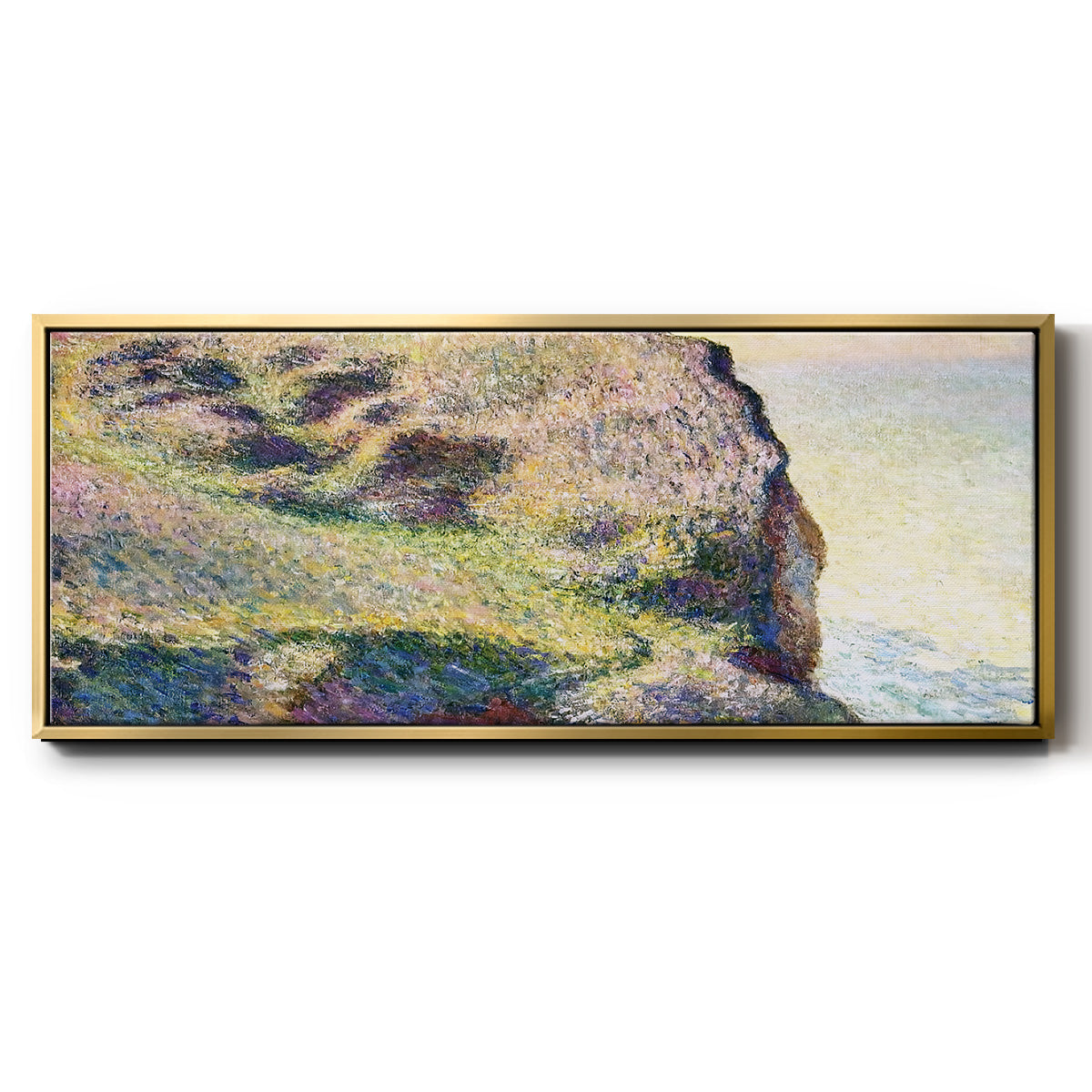 The Pointe du Petit Ailly, 1897 - Floater Framed Canvas Print