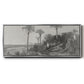 On the Coast of Florida - Floater Framed Canvas Print