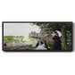 Garden House on the Zaan, Zaandam, 1871 - Floater Framed Canvas Print