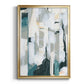 Sea Cavern Strata I - Modern Framed Canvas Print