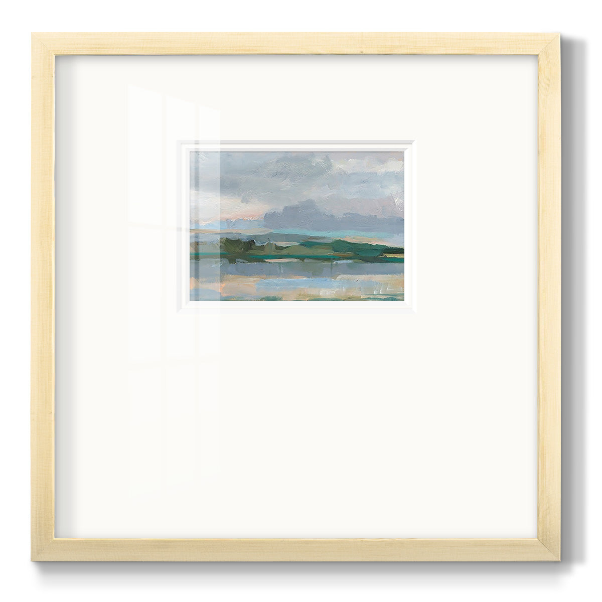 Twilight Vista Study II Premium Framed Print Double Matboard