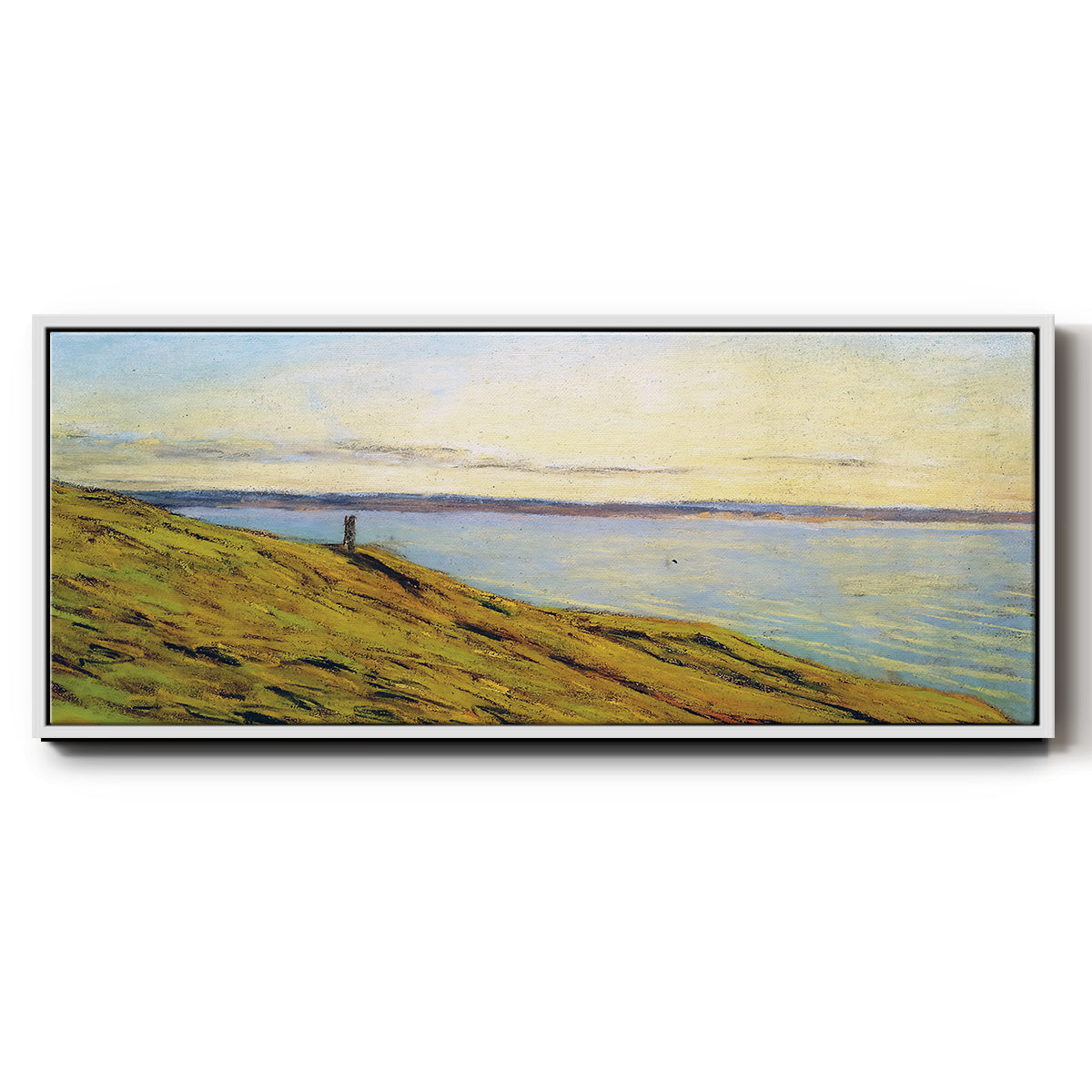 Sainte-Adresse, View Across the Estuary - Floater Framed Canvas Print