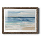 Ocean Waves I - Barnwood Framed Art Print