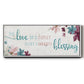 Family Blessing - Floater Framed Canvas Print