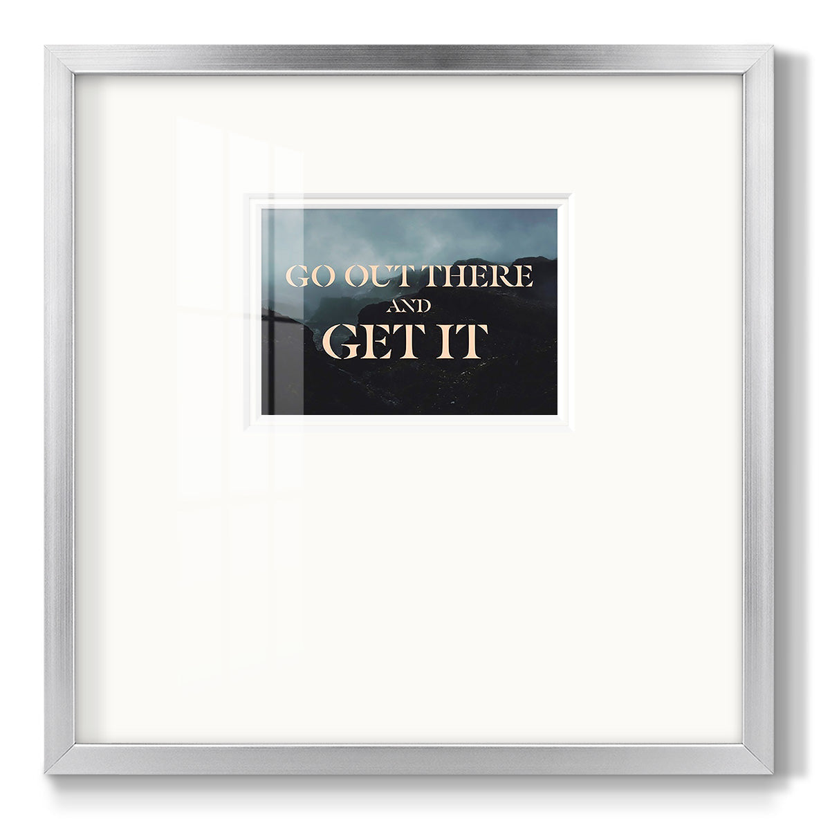 Bro-Inspo V - Double Matboard Framed Print