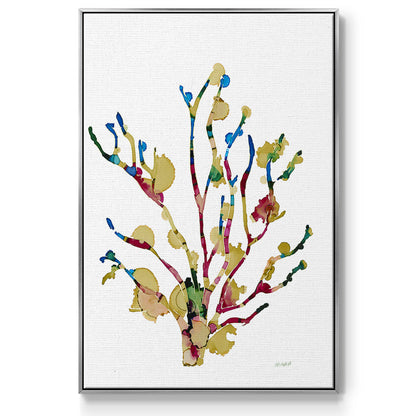 Sea Coral III - Floater Framed Canvas Print