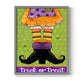 Trick or Treat - Restickable Framed Art Print