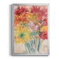 Floral Treats I - Modern Framed Canvas Print