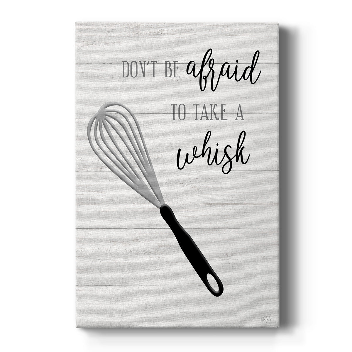 Take A Whisk Premium Gallery Wrapped Canvas - Ready to Hang