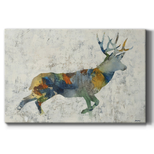 DEER TOTEM Premium Gallery Wrapped Canvas - Ready to Hang