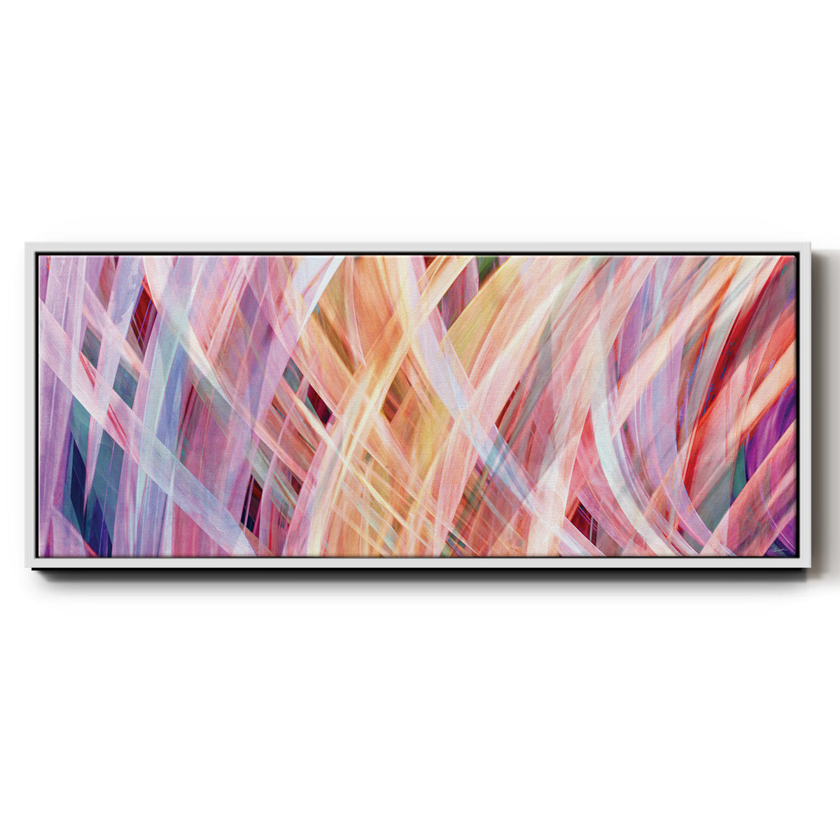 Miranda - Floater Framed Canvas Print