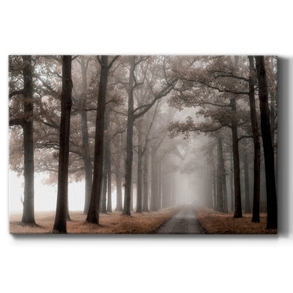 Misty Road - Canvas Art Print