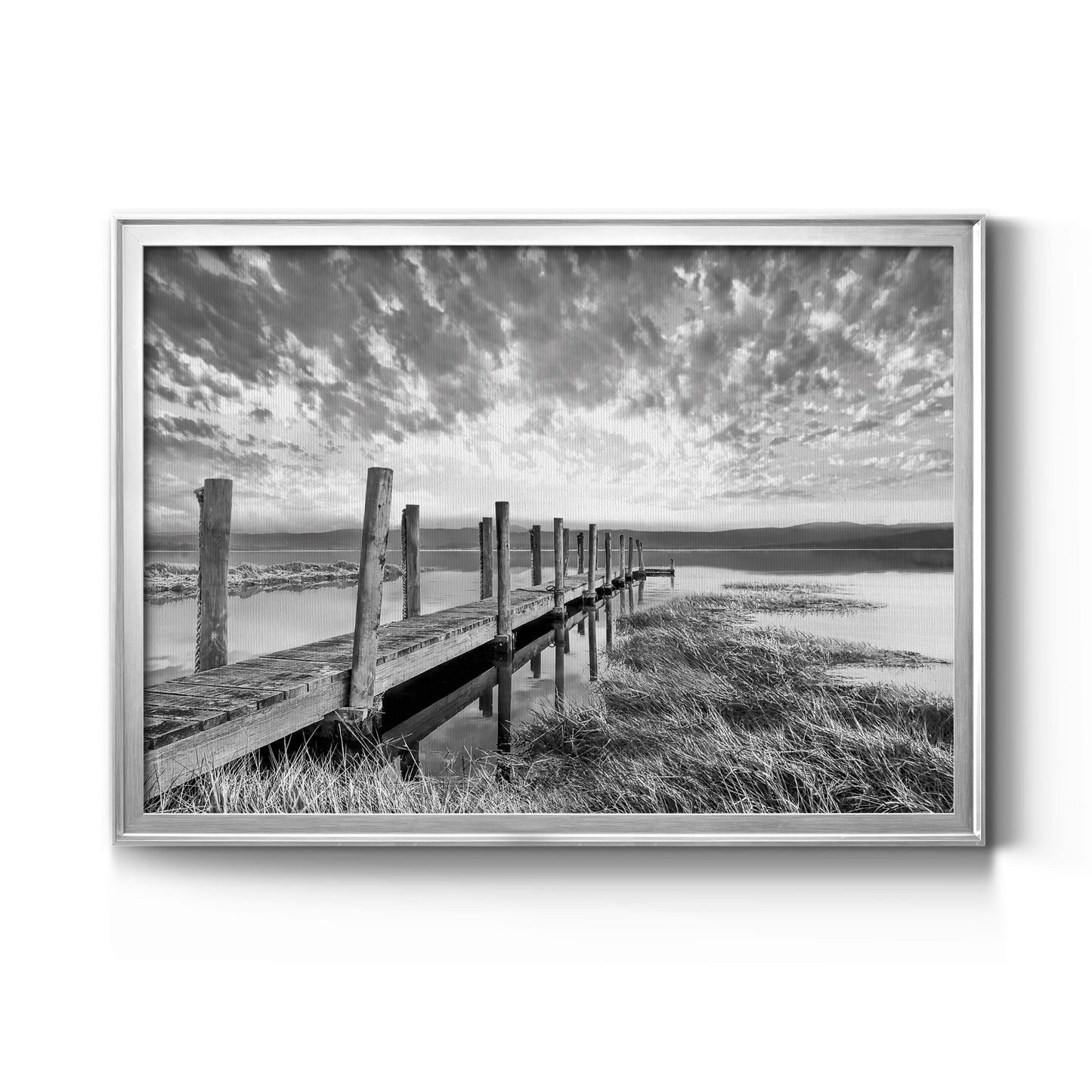 Sunset Contemplation Premium Classic Framed Canvas - Ready to Hang