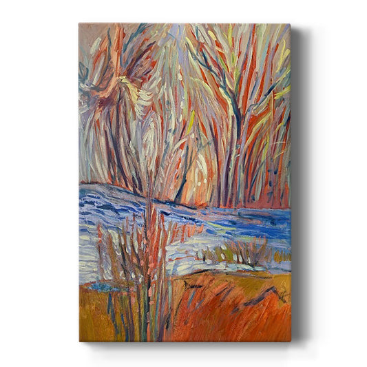 Cadmium Winter Solstice I - Canvas Art Print