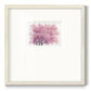 Pink Cherry Blossom Tree I Premium Framed Print Double Matboard