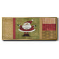 Holiday Santa - Floater Framed Canvas Print