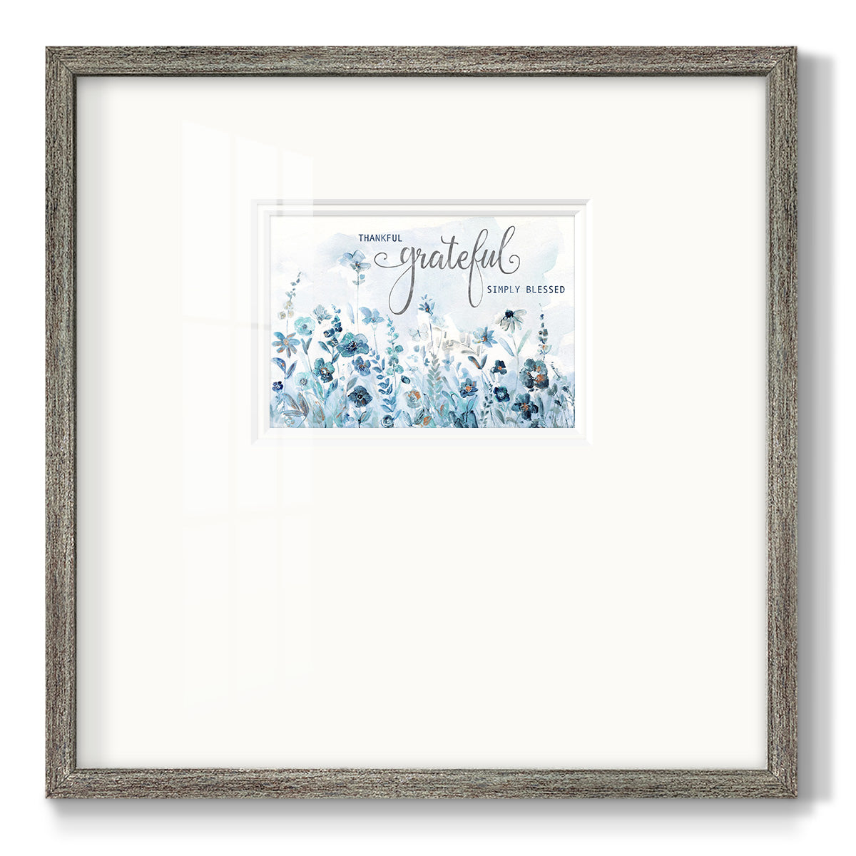 Glittering Meadow Premium Framed Print Double Matboard