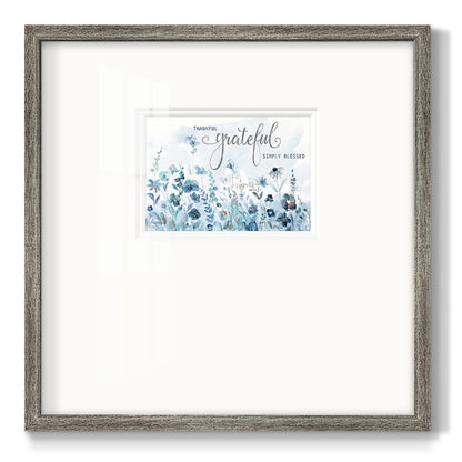 Glittering Meadow Premium Framed Print Double Matboard