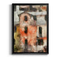 Stacked Houses IV - Modern Framed Canvas Print