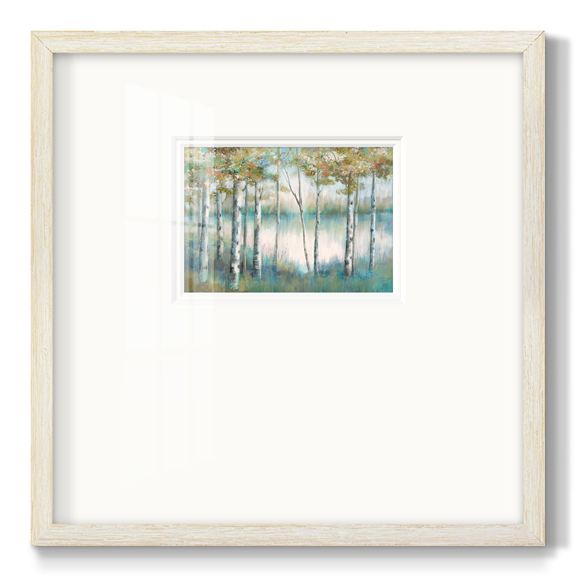 Aspen Lake Premium Framed Print Double Matboard