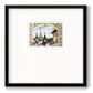 Paris Delight - Double Matboard Framed Print