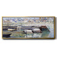 The Seine at Asnieres, 1873 - Floater Framed Canvas Print