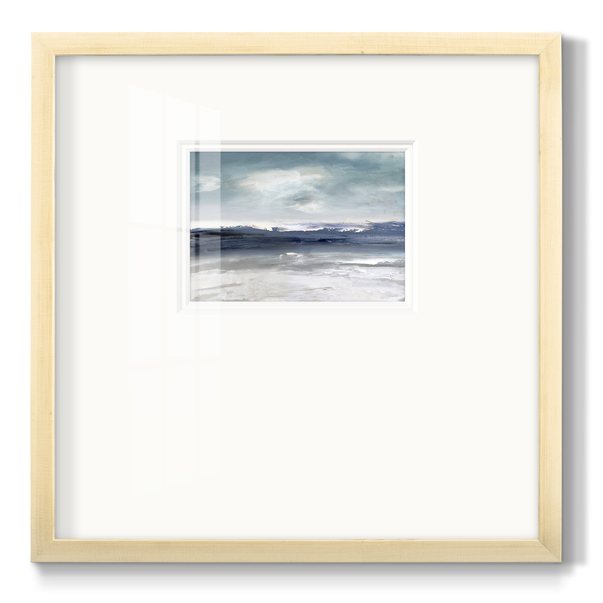 Beachcombers Paradise Premium Framed Print Double Matboard