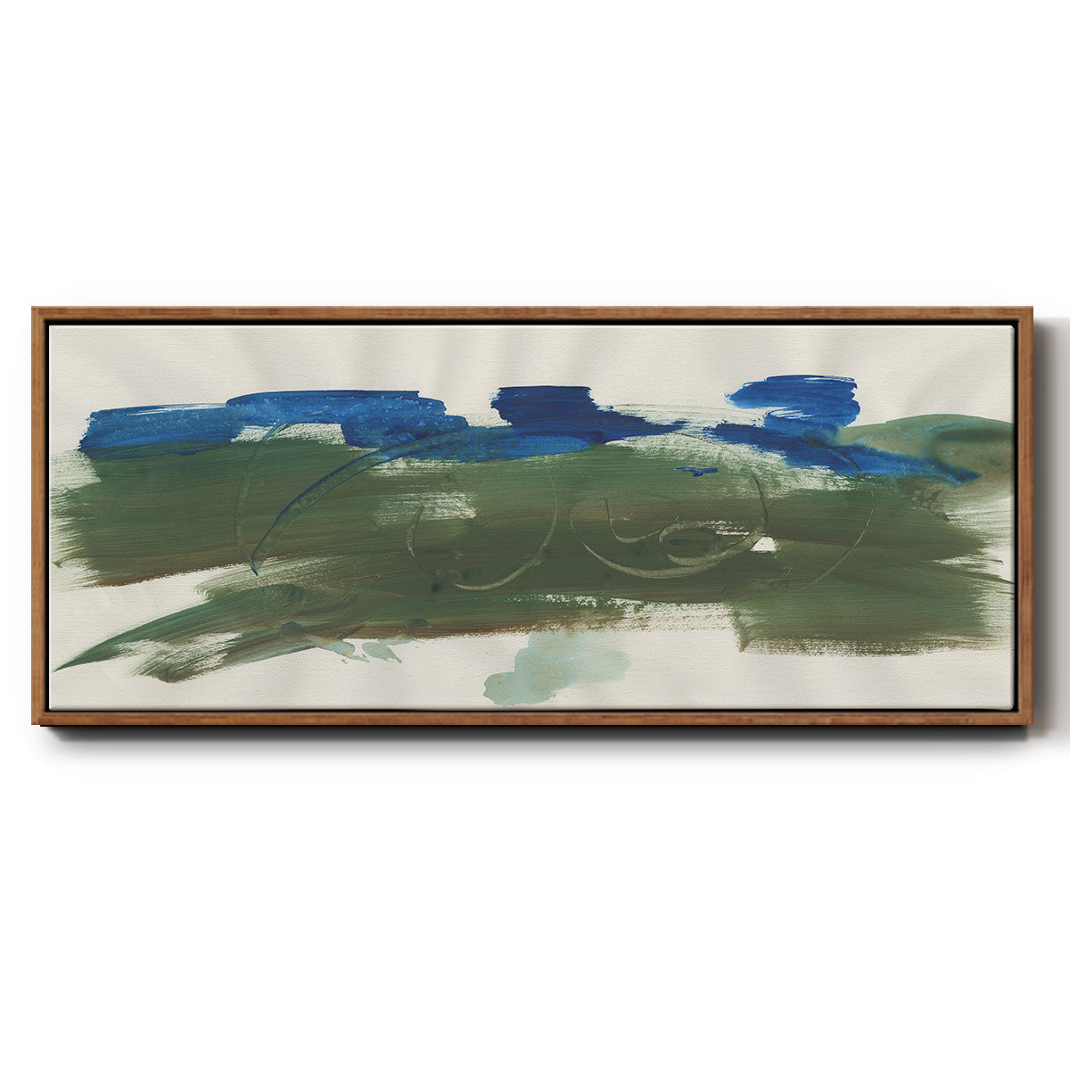 Mirages II - Floater Framed Canvas Print