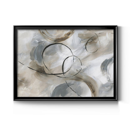 Allegro - Modern Framed Canvas Print