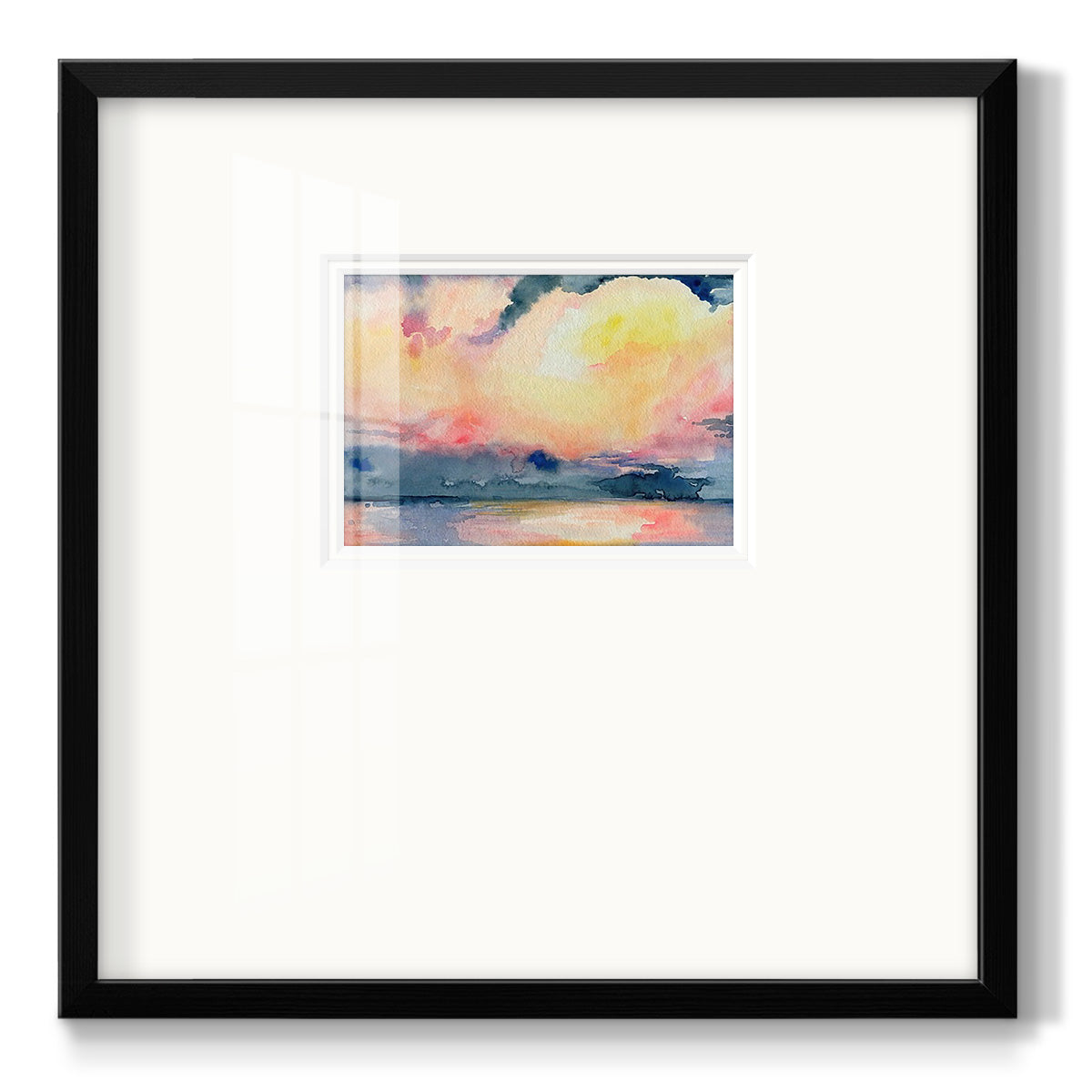 Prism Seascape III Premium Framed Print Double Matboard