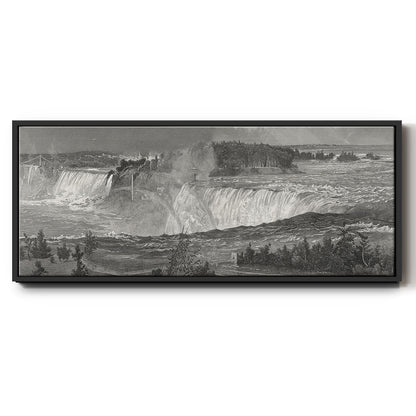 Niagara - Floater Framed Canvas Print